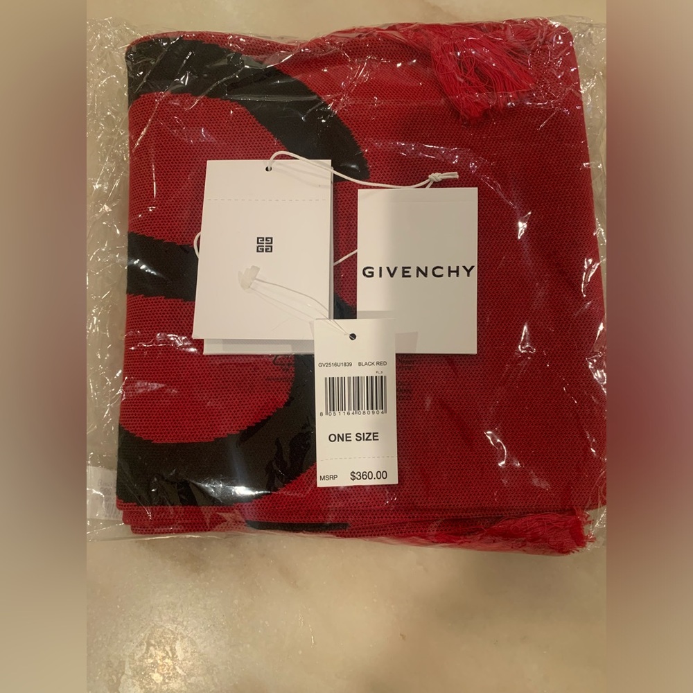 Givenchy Reversible Wool Scarf